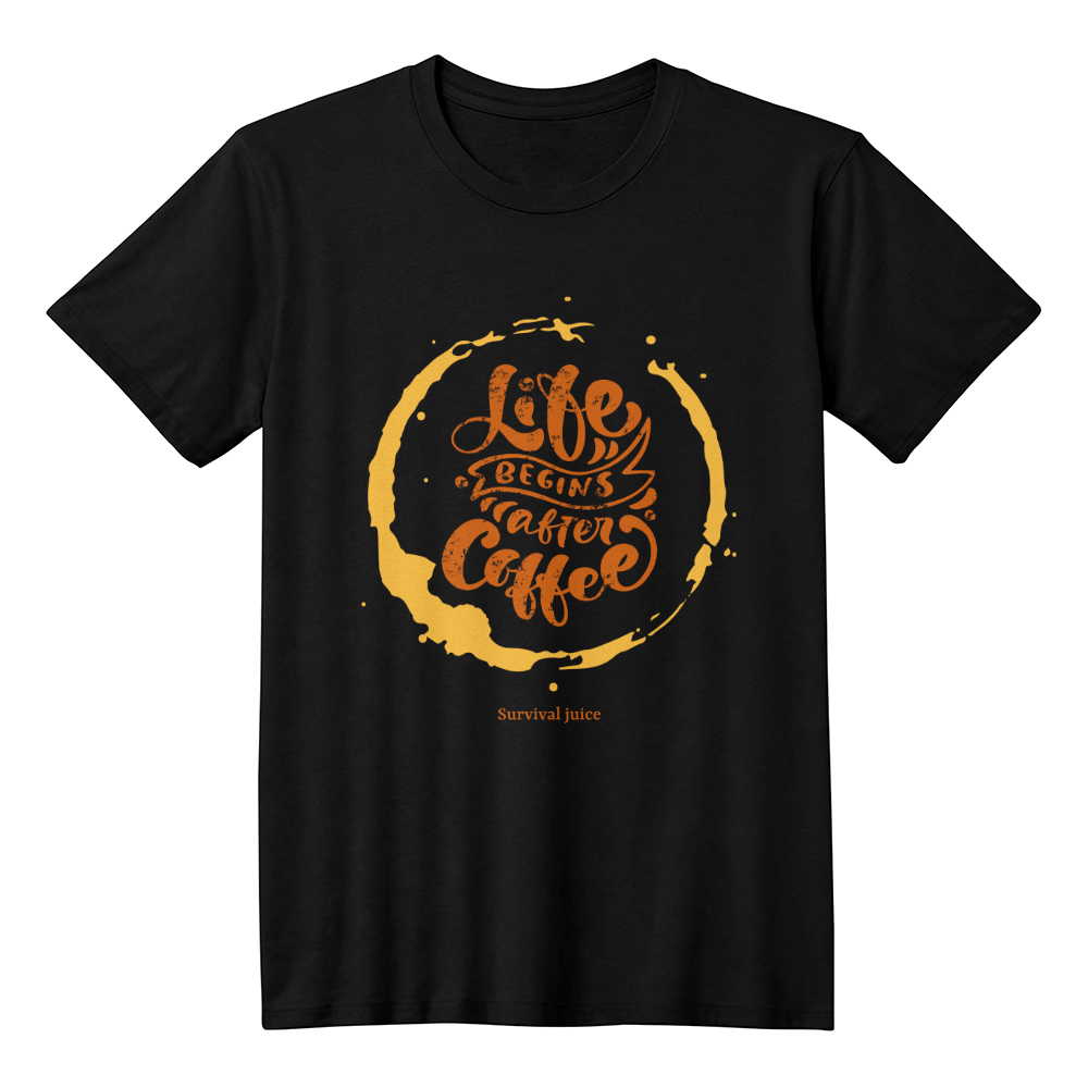 Coffee Is Survival Juice (T-Shirt)