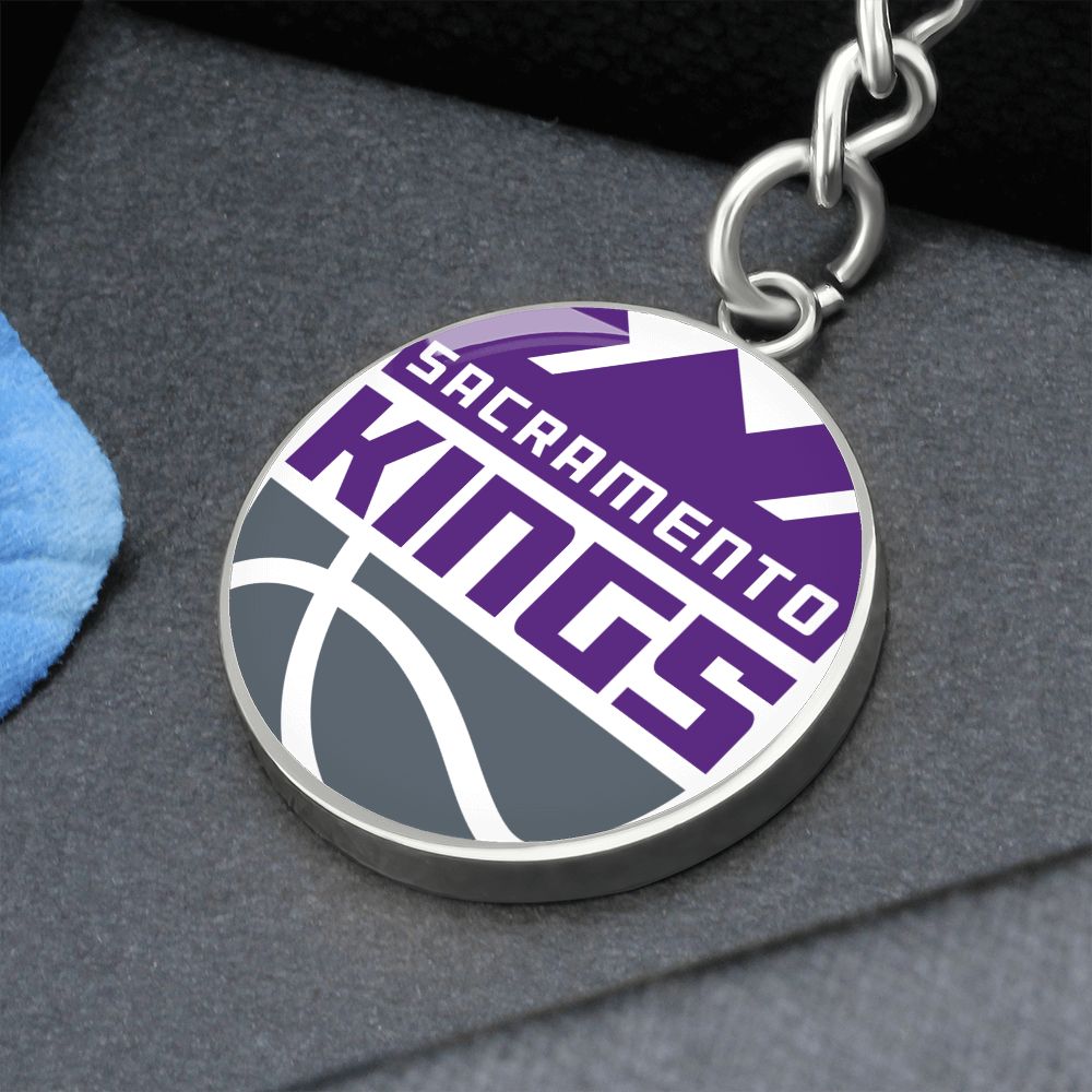 Sacramento Kings (Circle Keychain) NBA