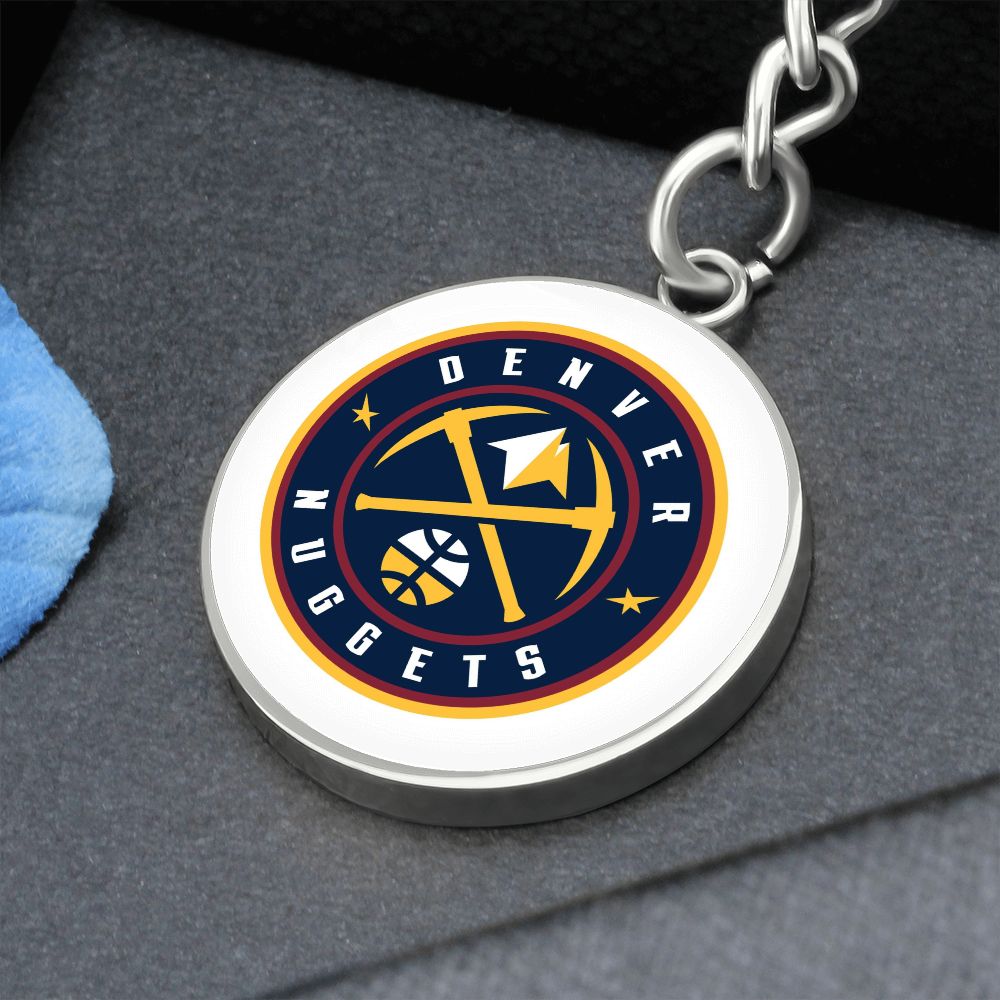 Denver Nuggets (Circle Keychain) NBA