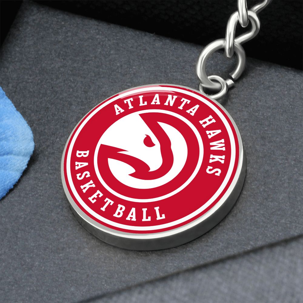 Atlanta Hawks (Circle Key Chain) NBA