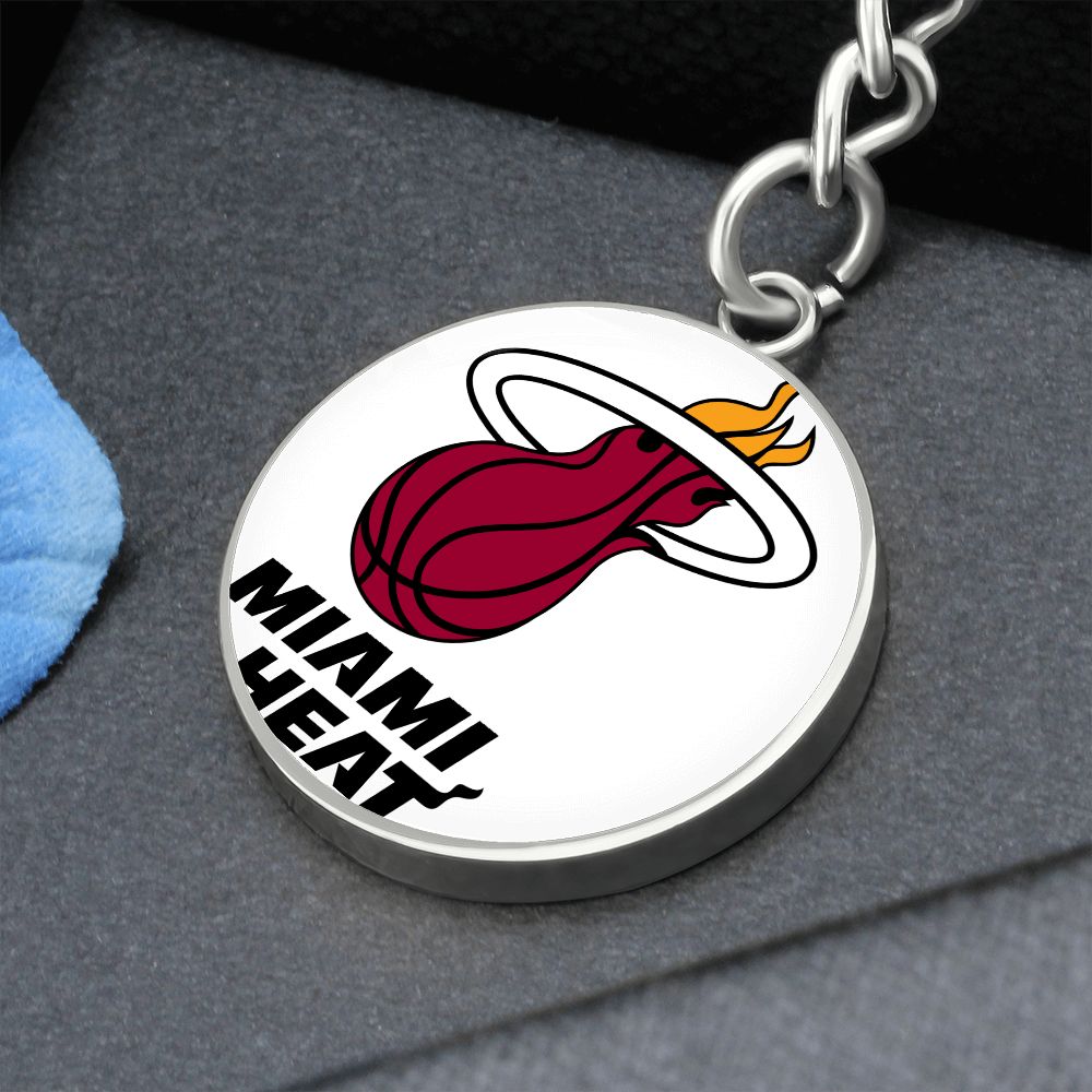 Miami Heat (Circle Keychain) NBA
