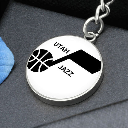 Utah Jazz (Circle Keychain) NBA