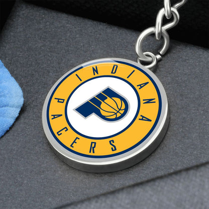 Indiana Pacers (Circle Keychain) NBA