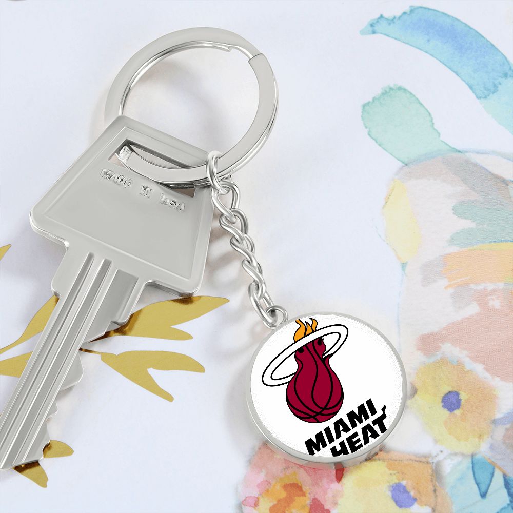 Miami Heat (Circle Keychain) NBA