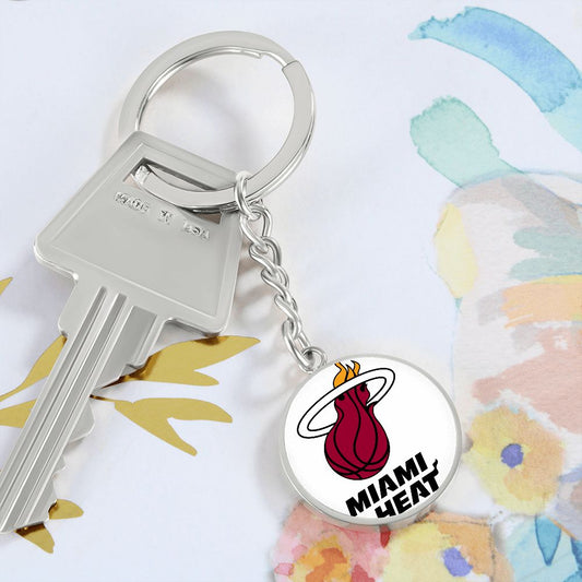 Miami Heat (Circle Keychain) NBA