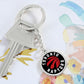 Toronto Raptors (Circle Keychain) NBA