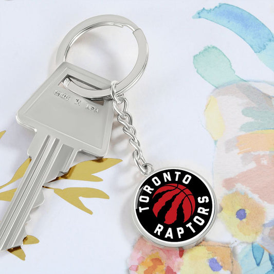 Toronto Raptors (Circle Keychain) NBA