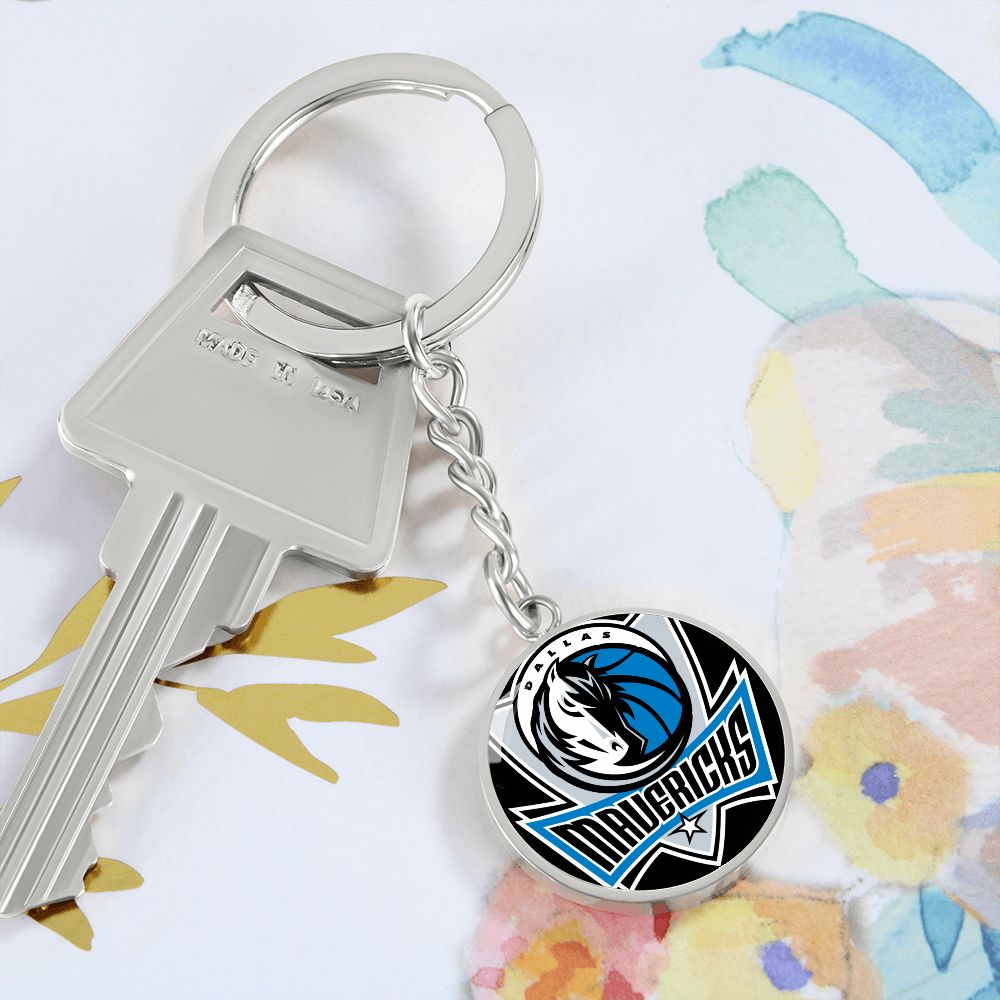 Dallas Mavericks (Circle Keychain) NBA