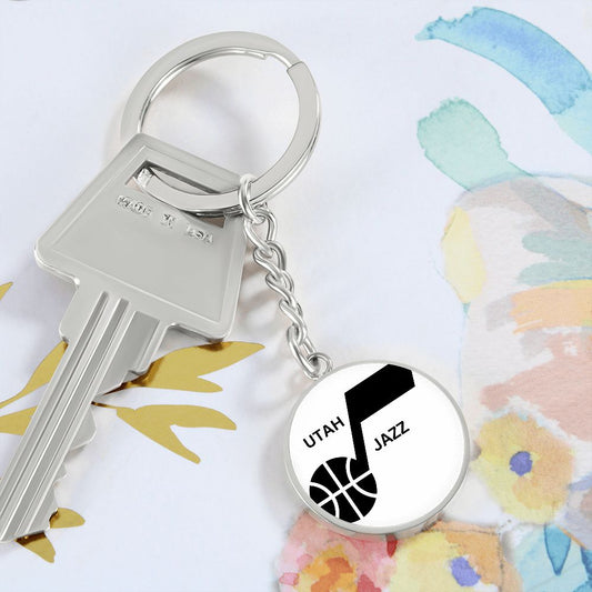 Utah Jazz (Circle Keychain) NBA