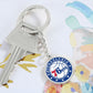 Philadelphia 76ers (Circle Keychain) NBA