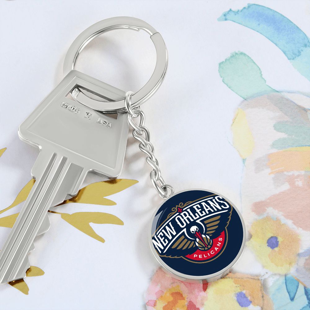 New Orleans Pelicans (Circle keychain) NBA