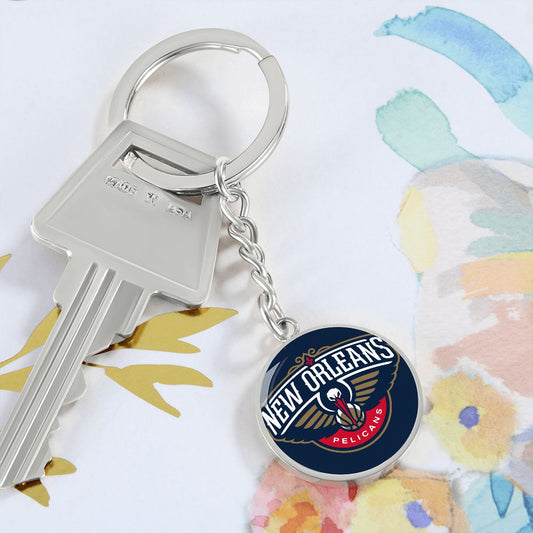 New Orleans Pelicans (Circle keychain) NBA