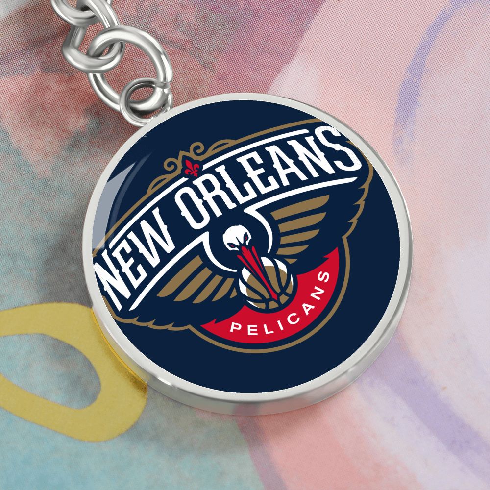 New Orleans Pelicans (Circle keychain) NBA