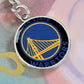 Golden State Warriors (Circle Keychain) NBA