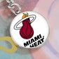 Miami Heat (Circle Keychain) NBA