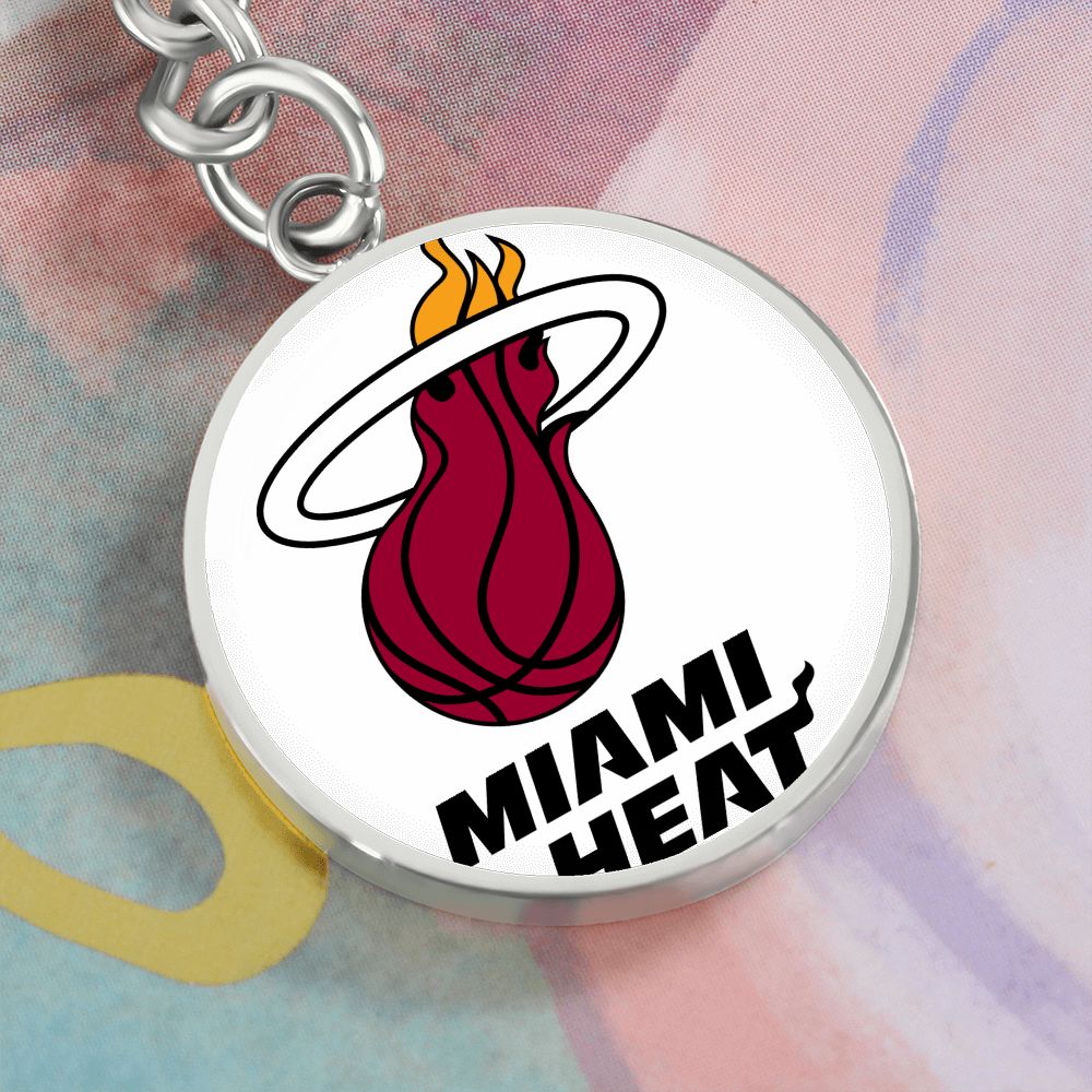 Miami Heat (Circle Keychain) NBA
