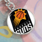 Phoenix Suns (Circle Keychain) NBA