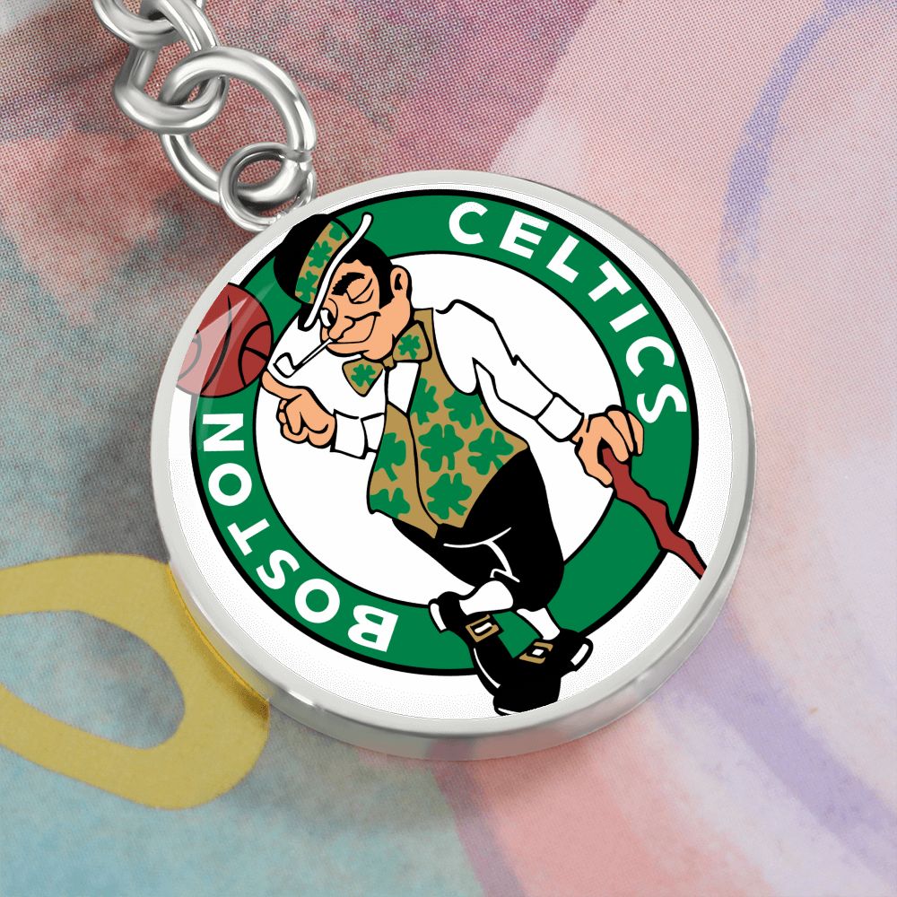 Boston Celtics (Circle Keychain) NBA