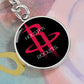 Houston Rockets (Circle Keychain) NBA