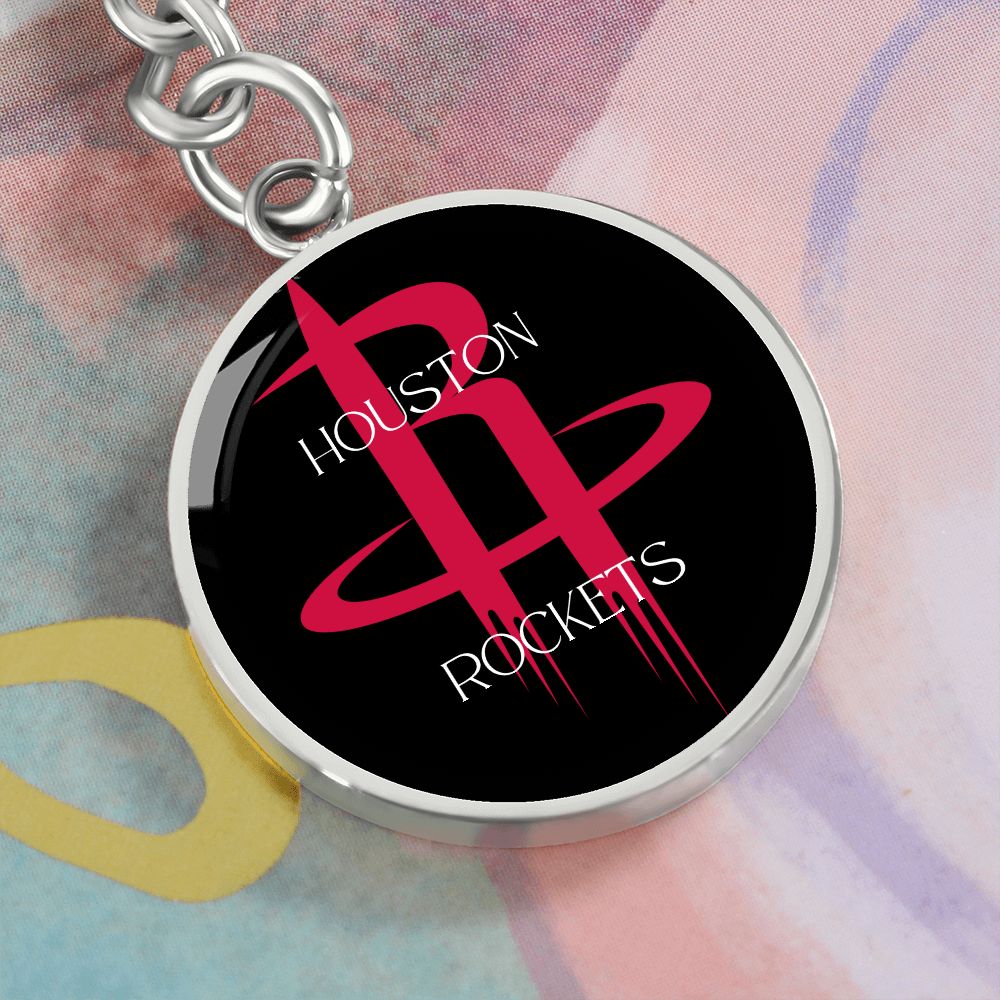 Houston Rockets (Circle Keychain) NBA