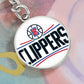 LA Clippers (Circle Keychain) NBA