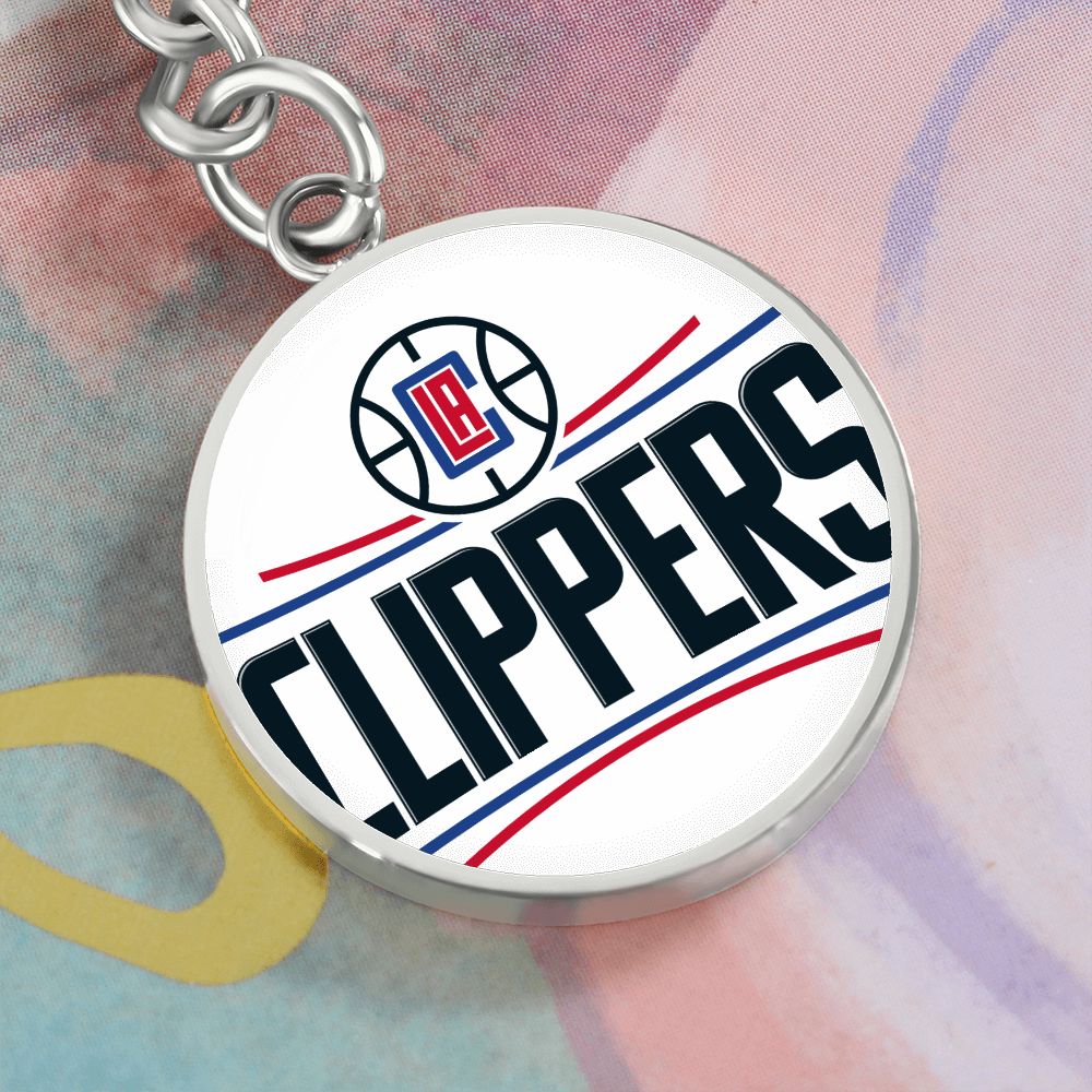 LA Clippers (Circle Keychain) NBA