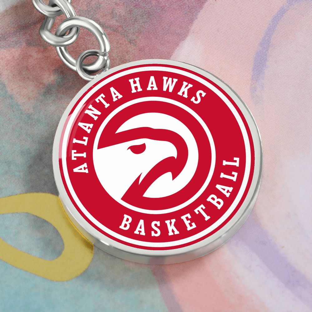 Atlanta Hawks (Circle Key Chain) NBA