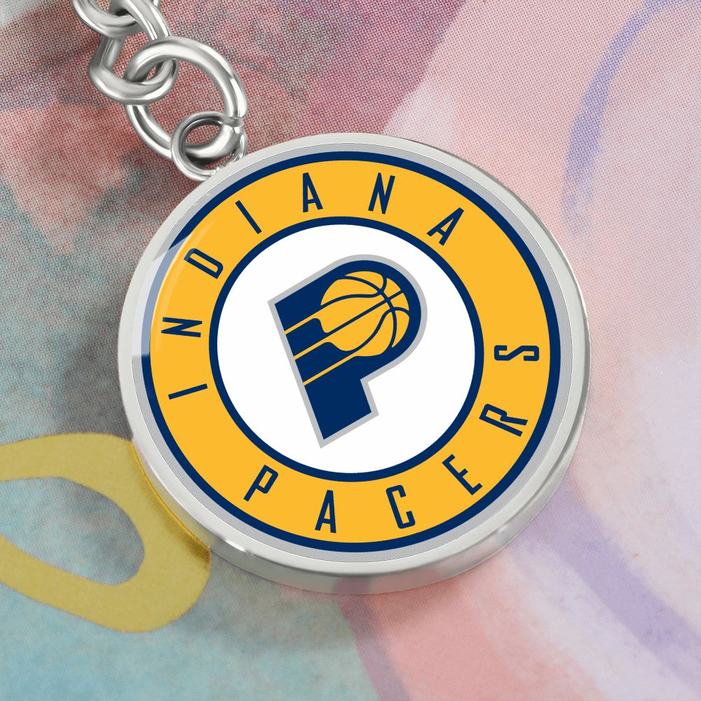 Indiana Pacers (Circle Keychain) NBA