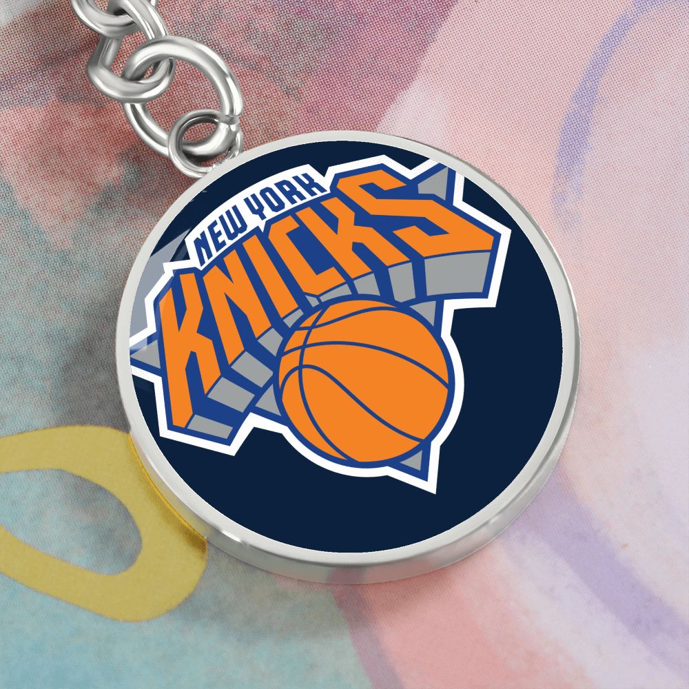 New York Knicks (Circle Keychain) NBA