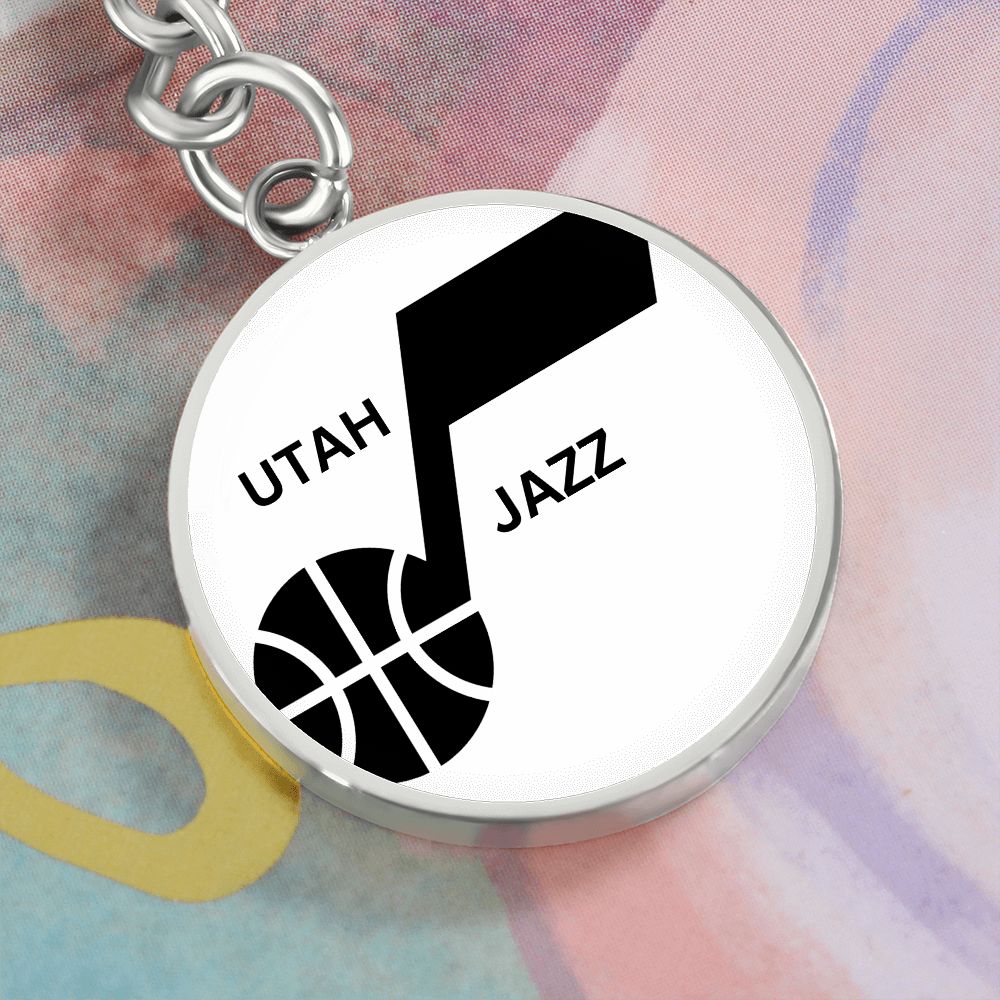 Utah Jazz (Circle Keychain) NBA