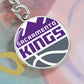 Sacramento Kings (Circle Keychain) NBA