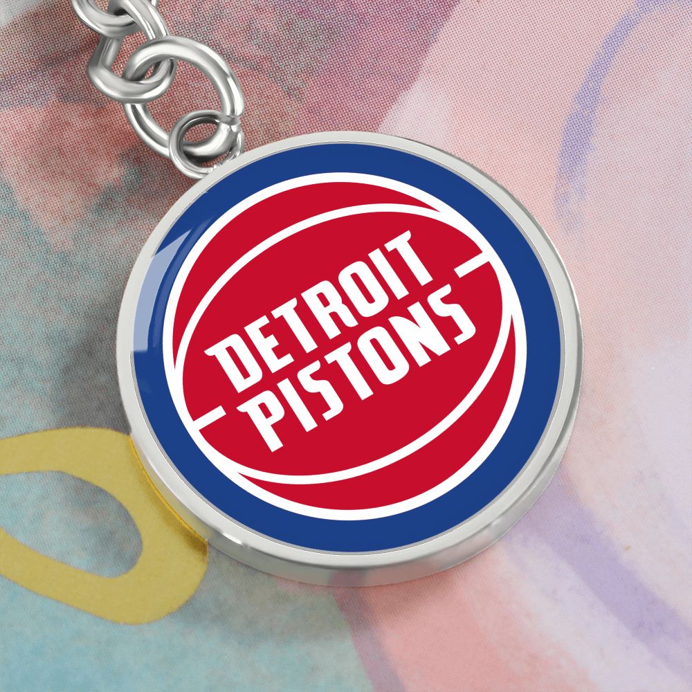 Detroit Pistons (Circle Keychain) NBA