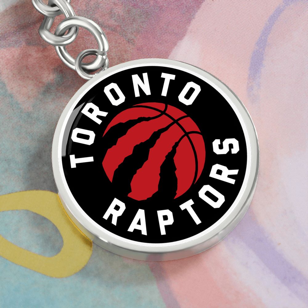 Toronto Raptors (Circle Keychain) NBA