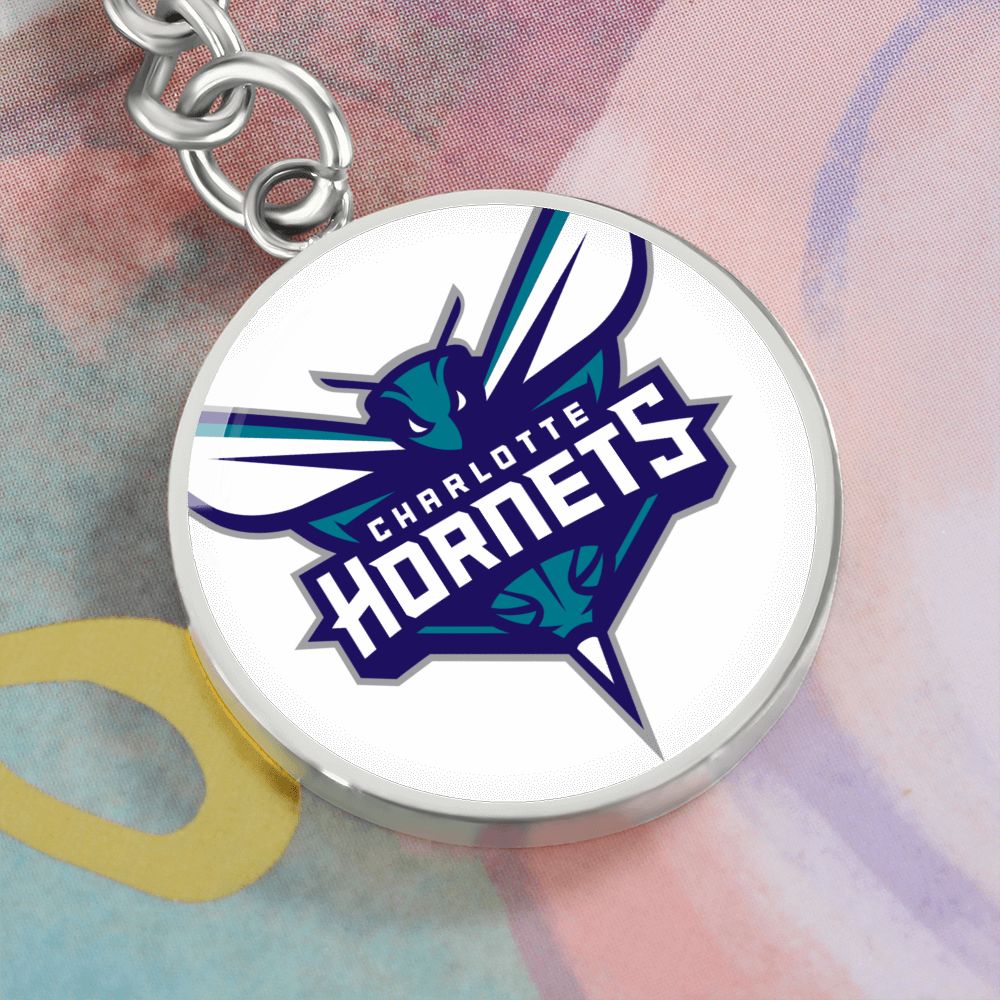 Charlotte Hornets (Circle Keychain)