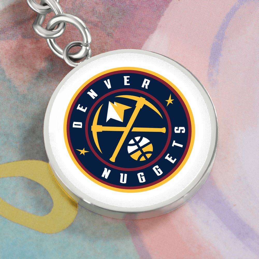 Denver Nuggets (Circle Keychain) NBA