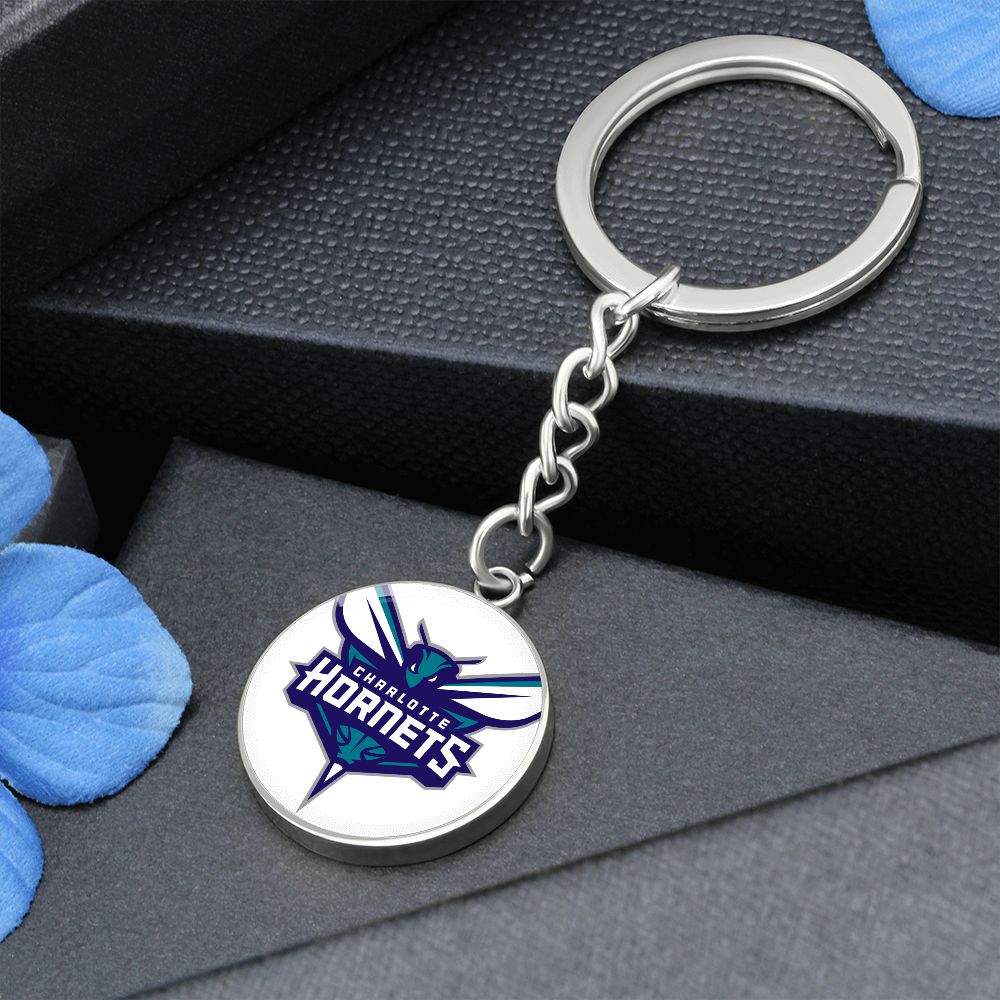 Charlotte Hornets (Circle Keychain)