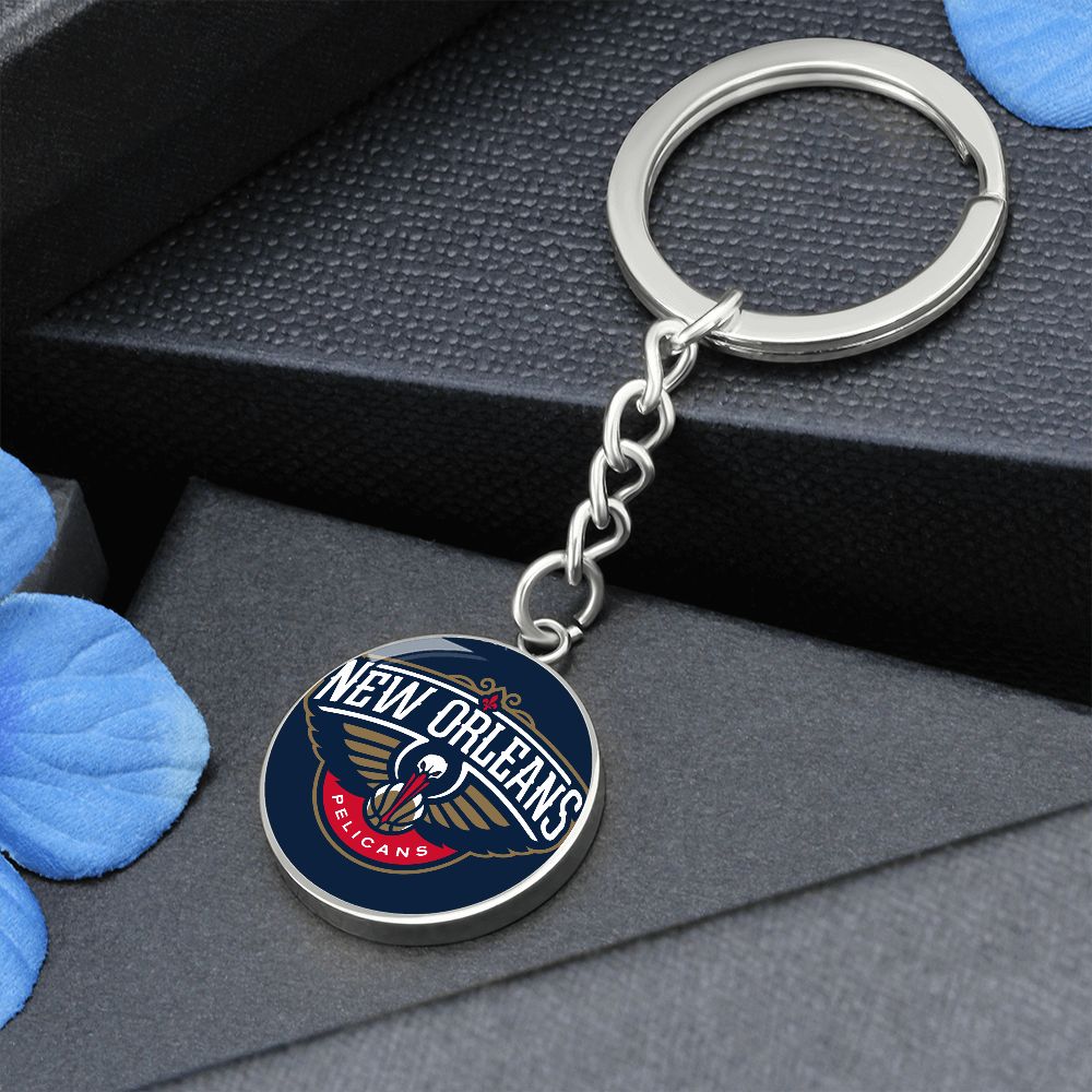 New Orleans Pelicans (Circle keychain) NBA