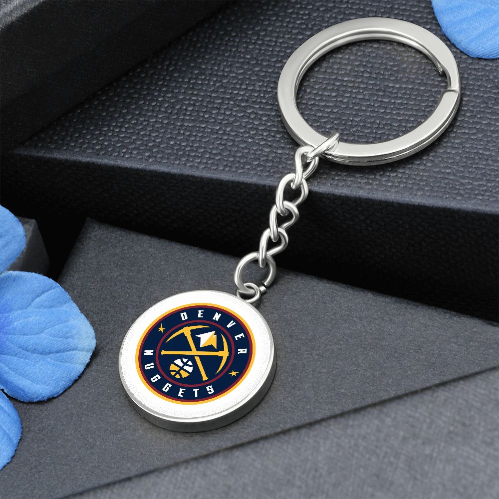 Denver Nuggets (Circle Keychain) NBA