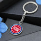 Detroit Pistons (Circle Keychain) NBA