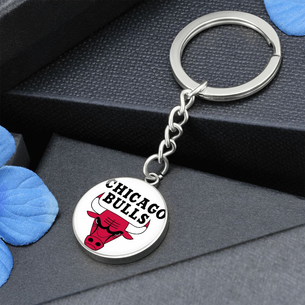 Chicago Bulls (Circle Keychain)