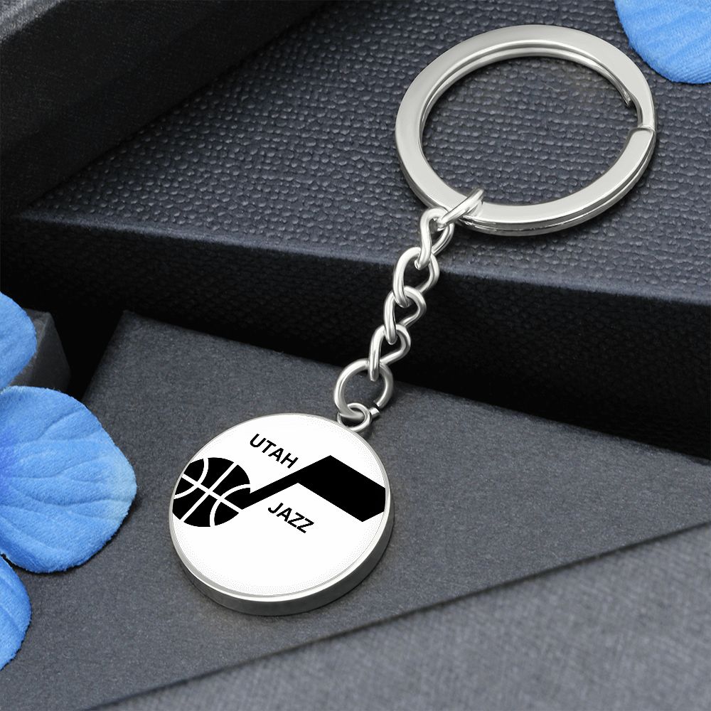 Utah Jazz (Circle Keychain) NBA
