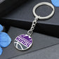 Sacramento Kings (Circle Keychain) NBA