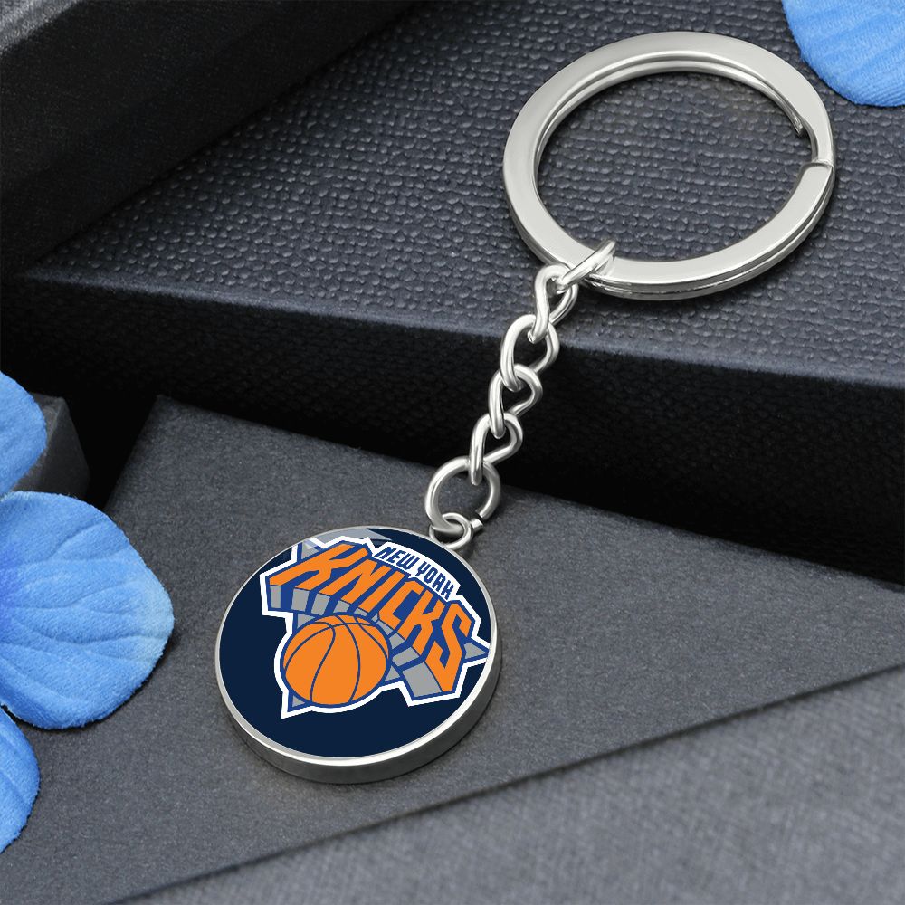 New York Knicks (Circle Keychain) NBA