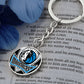 Dallas Mavericks (Circle Keychain) NBA