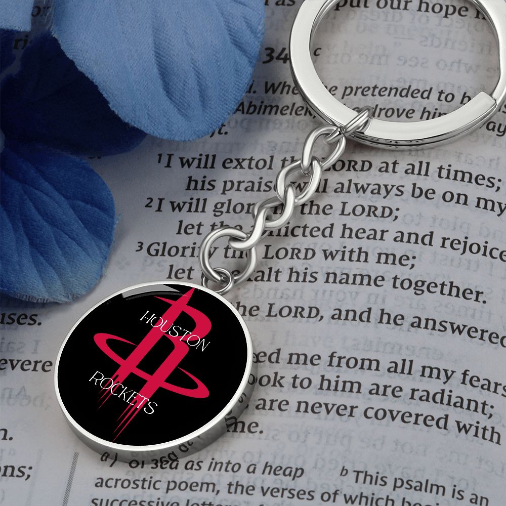 Houston Rockets (Circle Keychain) NBA