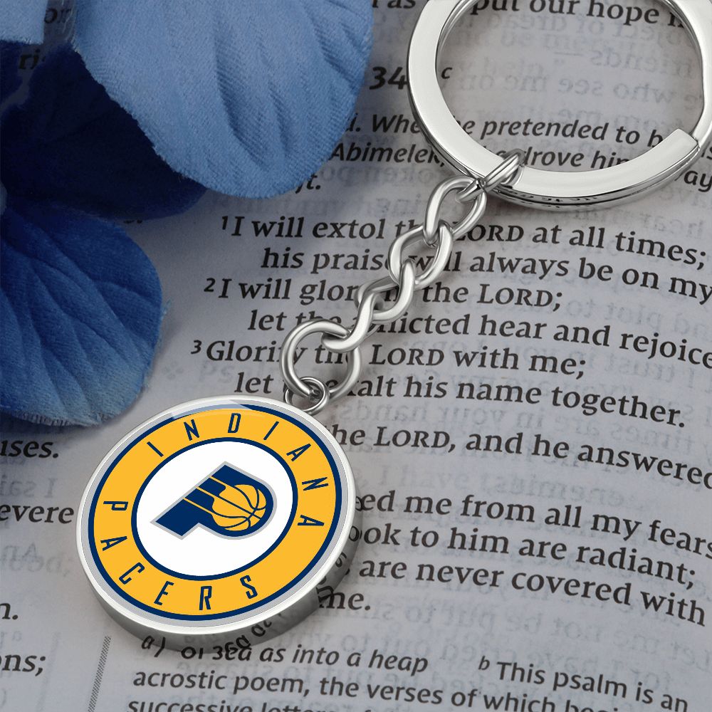 Indiana Pacers (Circle Keychain) NBA