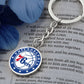 Philadelphia 76ers (Circle Keychain) NBA