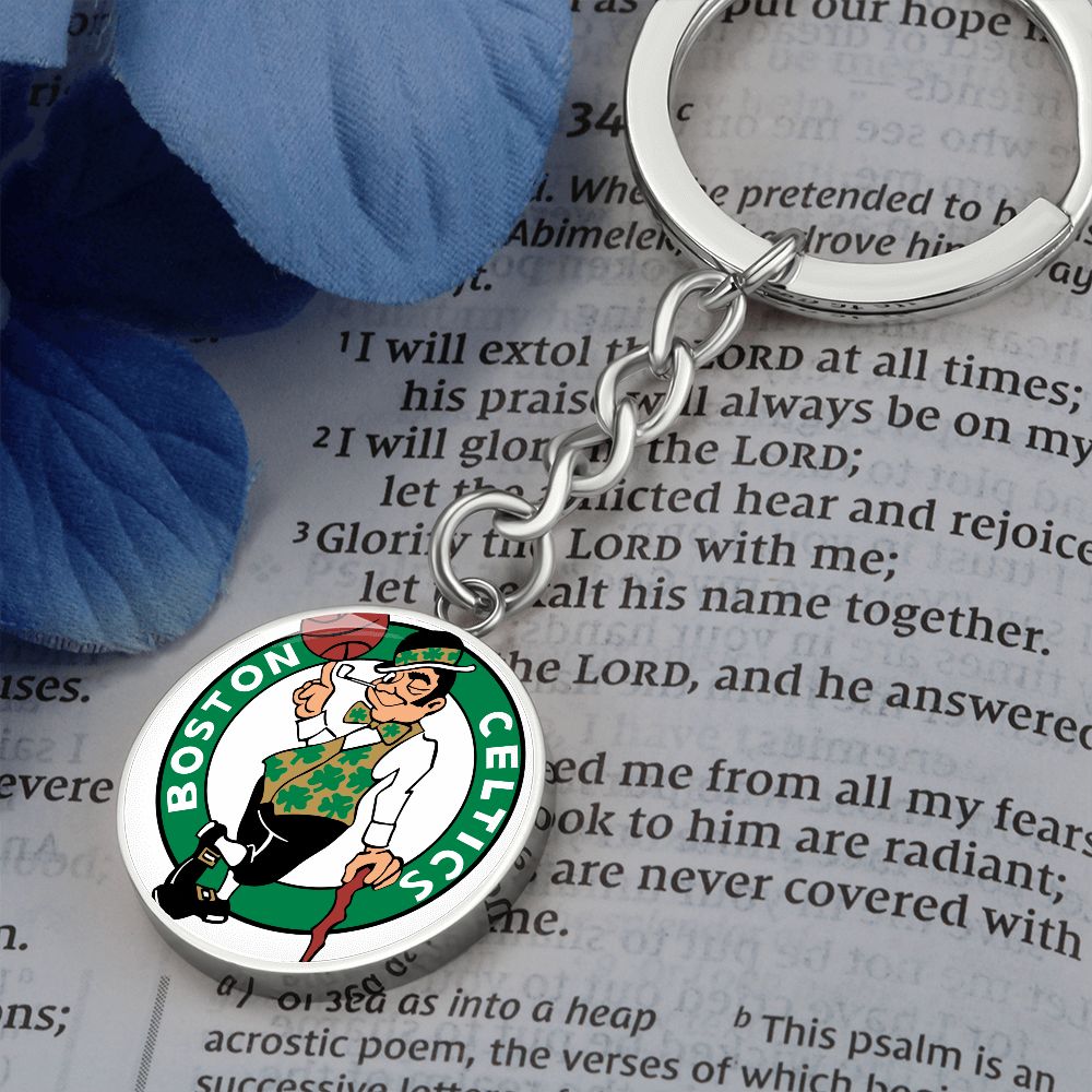 Boston Celtics (Circle Keychain) NBA