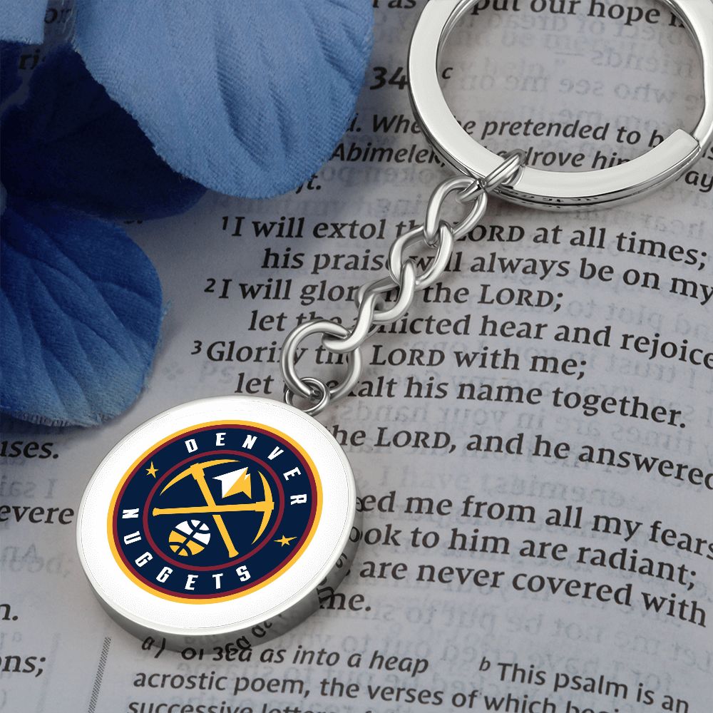 Denver Nuggets (Circle Keychain) NBA