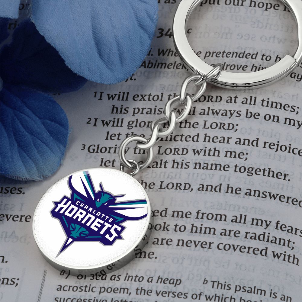 Charlotte Hornets (Circle Keychain)